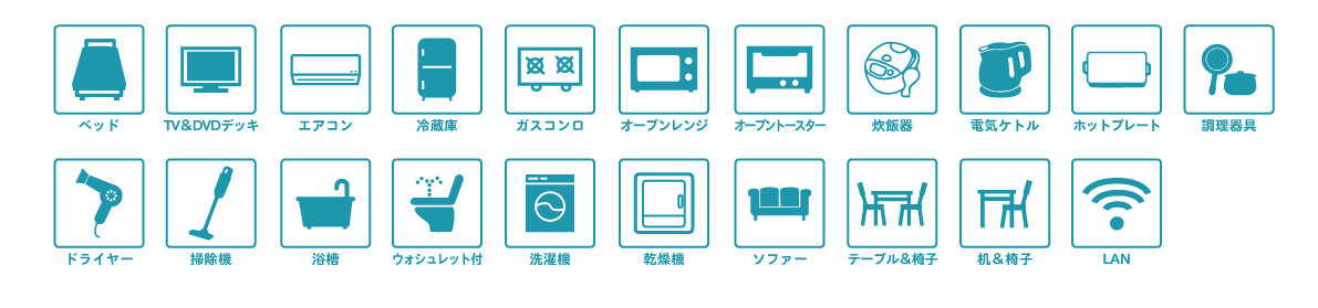 AZ Bay House 設備