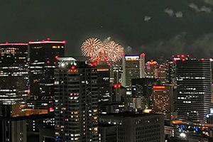 淀川花火大会,関西シェアハウス,シティタワー大阪