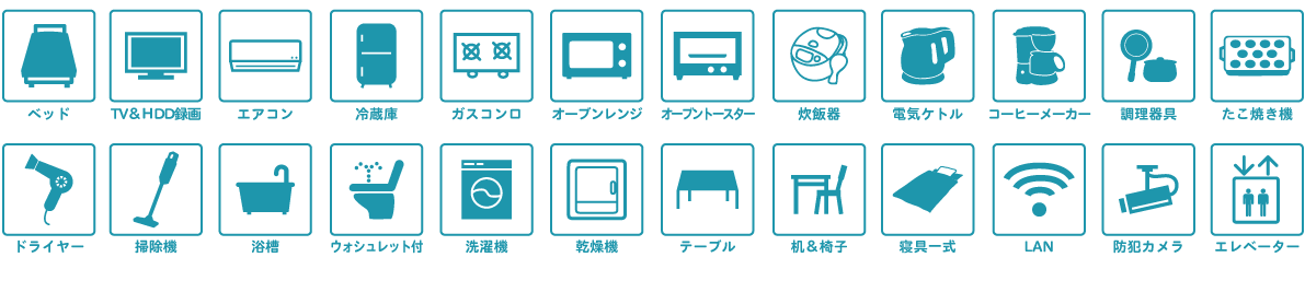 天保山第五コーポ1号棟　設備